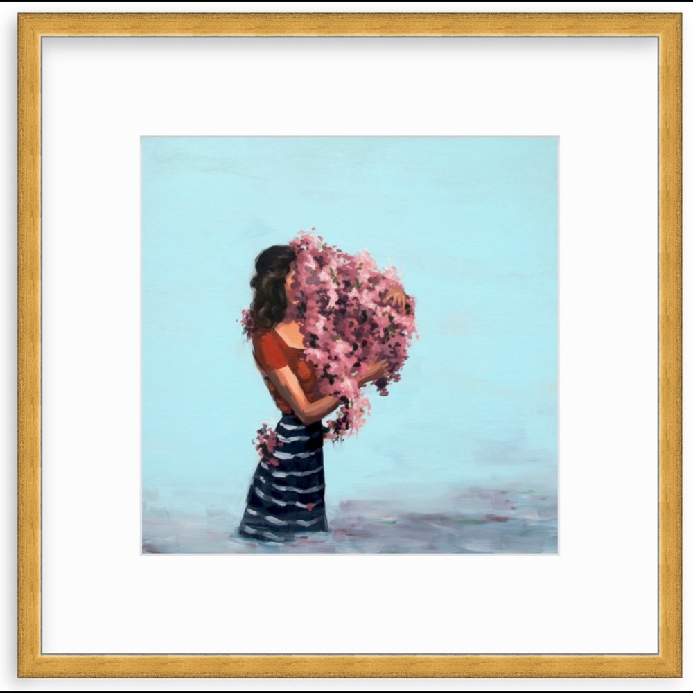 Clare Elsaesser art framed by Framebridge